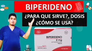 💊 ¡Descubre Qué es y Para Qué Sirve Biperideno Dosis y Cómo se Toma [upl. by Wilcox]