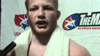 Interview with Chance Marsteller PA Cadet Nationals 152 freestyle champion [upl. by Anoed513]