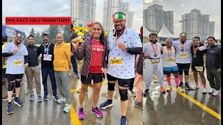 ONE RACE HALF MARATHON GURUGRAM  DIL SE DAUD [upl. by Fidelio]