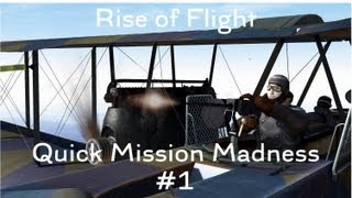 Rise of Flight  Halberstadt DII vs Nieuport 11 1 [upl. by Obnukotalo841]