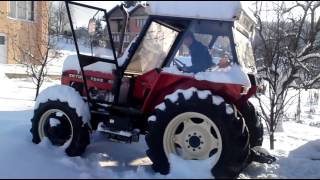 Zetor 7245 Cold Start [upl. by Klecka]