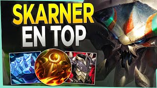 💥 ¡PROBAMOS AL NUEVO SKARNER EN TOP ¿ES VIABLE CON EL REWORK 💥 Skarner Top Gameplay S14 [upl. by Neffirg]