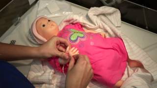 CCHD Pulse Oximetry Demo on Infant [upl. by Niall955]