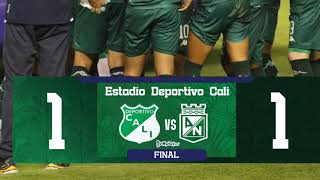 Deportivo Cali 1  1 Atlético Nacional ☝🏻¿fue penal🤔 lo de fabri castro no tiene presentación [upl. by Okin]