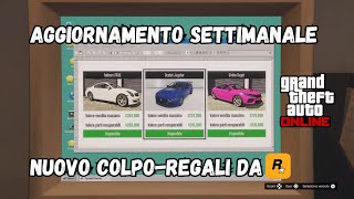 Aggiornamento settimanale di Gta online NUOVO COLPO DISPONIBILE [upl. by Hoi929]