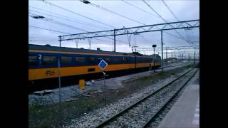 Treinen op station Hoofddorp 25102012 [upl. by Akcirehs]