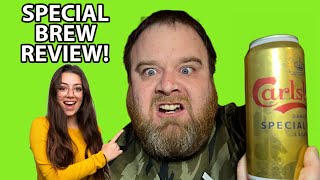 CARLSBERG Special Brew 75 Beer Review [upl. by Ignatia663]