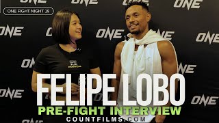 Felipe Lobo ONE Fight Night 19 Pre Fight Interviews [upl. by Introc]