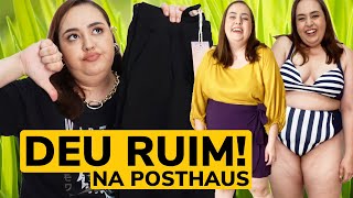 COMPRINHAS PLUS SIZE DA POSTHAUS • [upl. by Haggai]