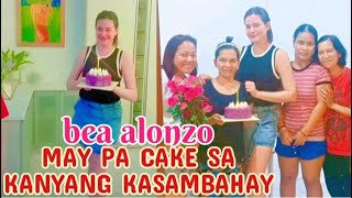 WOW SWEET NI MAAM BEA ALONZO May PaCake sa Kanyang KASAMBAHAY na Nag BIRTHDAYSwerte ni ATE [upl. by Ahsieker]