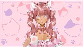 【NEKOPARA PART 1】Gather Around Everynyan 😻 Momo Begins to Read NEKOPARA ☕ Voice Acting Fun 💬 [upl. by Ydnirb]