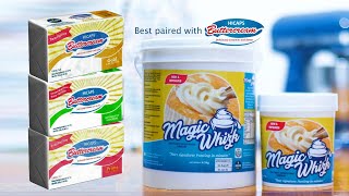 🆕Super Stable Whipped Cream Frosting For Cake Decorating Stabilized Whipped Cream Frosting Video [upl. by Ludba]