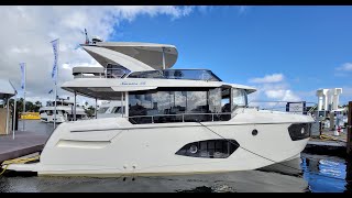 Absolute Yachts 48 Navetta FULL Walk  thru [upl. by Napra]