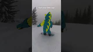 5 year old ‘Powdersaurus’ snowboardgirl [upl. by Riba]