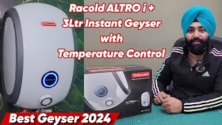 Racold ALTRO i Plus Review  Racold ALTRO i Instant Geyser Review  Racold Geyser Unboxing amp Review [upl. by Yerffoej87]