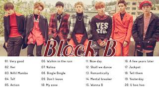 BLOCK B Playlist 2021  Best Song of BLOCK B [upl. by Nujra]