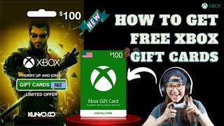 how to get free xbox gift cards  xbox gift card codes giveaway [upl. by Bonilla769]