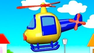 Build and Play  3D HELICOPTER Kids Machine Puzzles Дети построить и узнать [upl. by Sascha459]