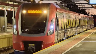 ACity 4000 Class EMU Railcar To Gawler central 4005 [upl. by Nylla]