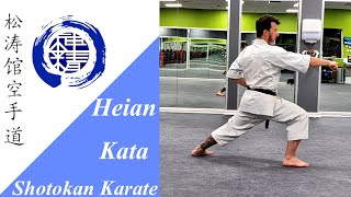 Shotokan Heian Katas 🥋 [upl. by Bogie]