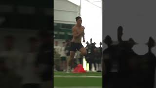 Louis Rees Zammit DROPS INSANE 40 at his pro day [upl. by Amand]