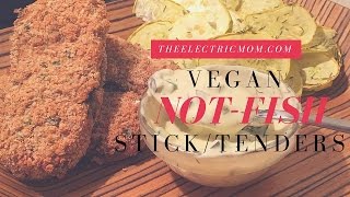 Crunchy Vegan NotFish Sticks  Squash Chips Dr Sebi Approved [upl. by O'Shee5]