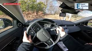 Range Rover Evoque PHEV P300e onboard test [upl. by Atiluap]