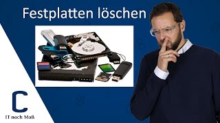 Festplatten vollständig und sicher löschen SSD amp HDD – CYBERDYNE [upl. by Sasnett]