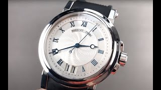 Breguet Marine Big Date 5817ST125V8 Breguet Watch Review [upl. by Anitsirt551]