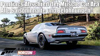 Forza Horizon 5  Ende der MuscleCar Ära mit dem Feuervogel Alle Inhalte der Frühlingssaison [upl. by Asilav916]