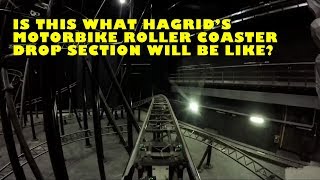 Is this what Hagrids Motorbike Roller Coaster Drop Track Section will look like [upl. by Llig]