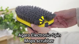 Agaro Electronic Spin Mops scrubberAGARO Regency Electric Spin Mop for Floor Cleaning [upl. by Ho195]