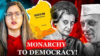 How Sikkim Merged with India  1975 Sikkim Referendum Explained [upl. by Frankel]