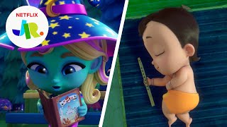 Bedtime Stories Singalong for Kids 🥱 Mighty Little Bheem StarBeam amp More  Netflix Jr Jams [upl. by Byrle]