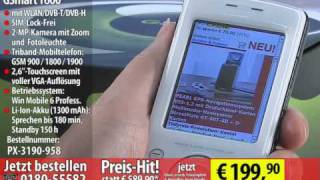 Gigabyte Smartphone GSmart T600 mit WLANDVBTDVBH amp 2MPKamera [upl. by Enaols]