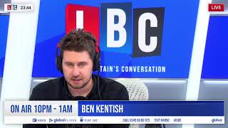 Leasehold Service Charges  Ben Kentish on LBC  20062024 [upl. by Divod]