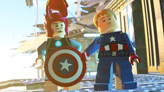 Lego Marvels Avengers Agent Coulson Dies amp Ironman saves the Helicarrier quotThe Avengersquot [upl. by Retswerb156]