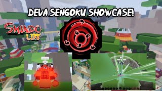 New Deva SenGoku ShowCase Roblox Shindo Life [upl. by Sonaj]