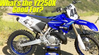 Yamaha YZ250X Two Stroke Whats It Good For  Motocross Action Magazine [upl. by Heidy]