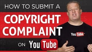 How to Report a Copyright Complaint in YouTube  DMCA [upl. by Annalee]