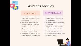 Ventajas y desventajas de las REDES SOCIALES  Guía en español REDESSOCIALES [upl. by Ylerebmik975]