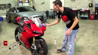 Chemical Guys How To Apply Jetseal 109 Sealant to a Ducati 1199 Panigale Motorcycle Chemical Guys [upl. by Zenger]