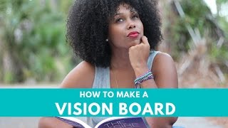 Making a Vision Board »  Printable 2019 Vision Board Guide [upl. by Anahpets]