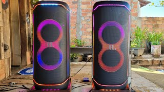 JBL PartyBox Ultimate teste de potencia se faz é assim em local aberto a 70m de distancia 🤔🤔🤔 [upl. by Ennirok20]