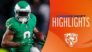 D’Andre Swift Highlights  Chicago Bears [upl. by Jaynell]