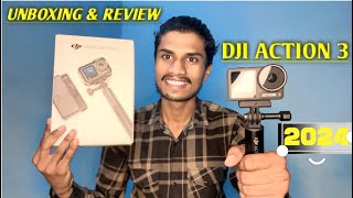 Dji Osmo Action 3 Camera Unboxing amp Review  Best 4k Action Camera [upl. by Nrublim]