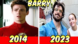 The Flash Cast Then And Now 2023 [upl. by Waddell]