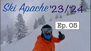 Ski Apache 05  Powder day highlights [upl. by Asyla173]