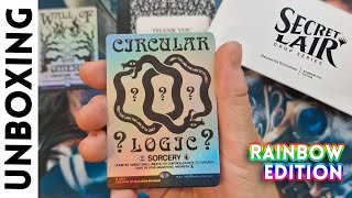 ¡Abro el Secret Lair Deceptive Divination Rainbow Edition 📦 UNBOXING Rebelde [upl. by Yenar]