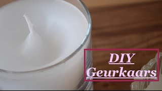 DIY Geurkaars Maken  By D [upl. by Burck920]